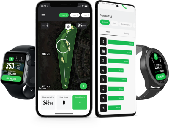 Taylormade app store for galaxy watch